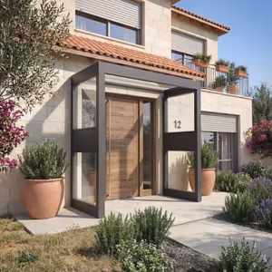 גגון Sophia עם שני קירות צד 1X2.2